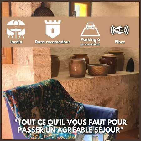 Dans La Cite De L'oustal De Beline 別荘 ロカマドゥール
